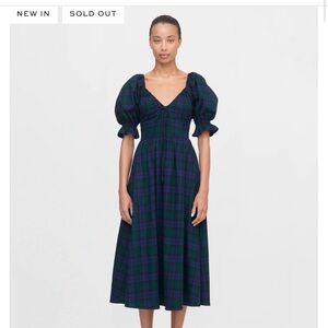 Sold Out Hill House Ophelia Dress in Blackwatch Tartan